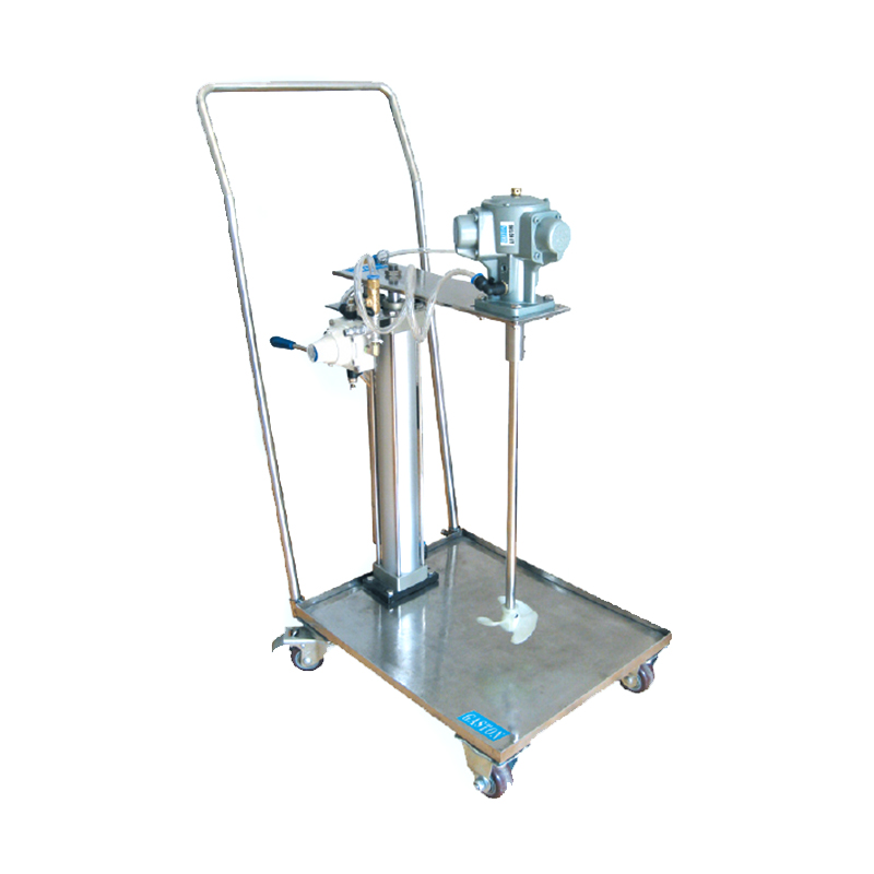 Máy trộn nâng khí nén kiểu xe đẩy Gaston QD-A-SUS-D1