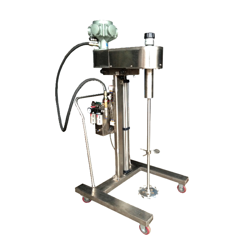 Máy trộn khí nén bằng thép không gỉ kiểu xe đẩy Gaston TC-AT-SS-AMP7